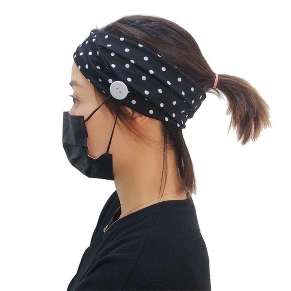 

yoga headband women solid color elastic head wrap hair band bandana outdoor sports fitness running bands