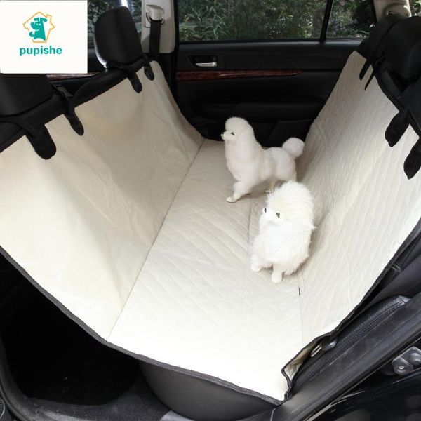 

dog car seat covers 2021 pet carrier bag cushion rear bench back cover mat waterproof anti-slip foldable mats black hammock