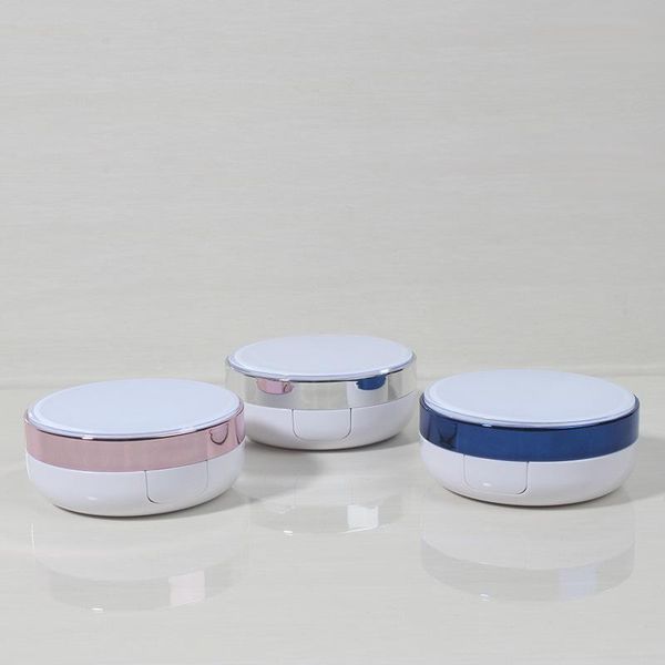 

storage bottles & jars empty diy air cushion puff box bb cream container dressing case with sponge powder and mirror f20212885