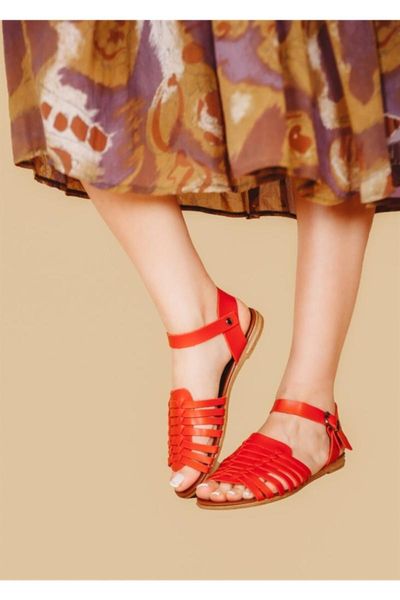 

sandals women's red, Black