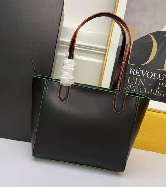 

2021 boutique small karl shopping bag genuine leather women's handbag 9 color matching gift box