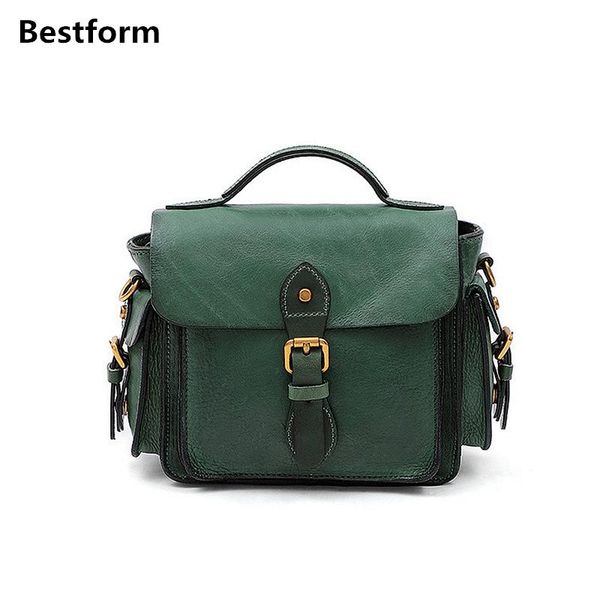 

evening bags 2021 style vintage genuine leather women shoulder bag straddle cow lady handbag female messenger