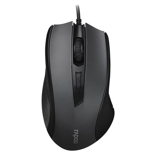 

rapoo n300 optical wired gaming mouse with 3 levels adjustable 2000 dpi for computer home office mice