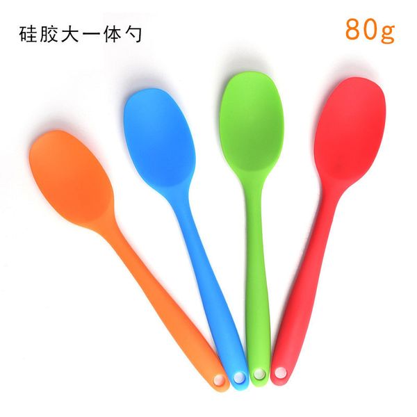 

spoon thickened large all inclusive handle silicone to protect the soup shell from sticking