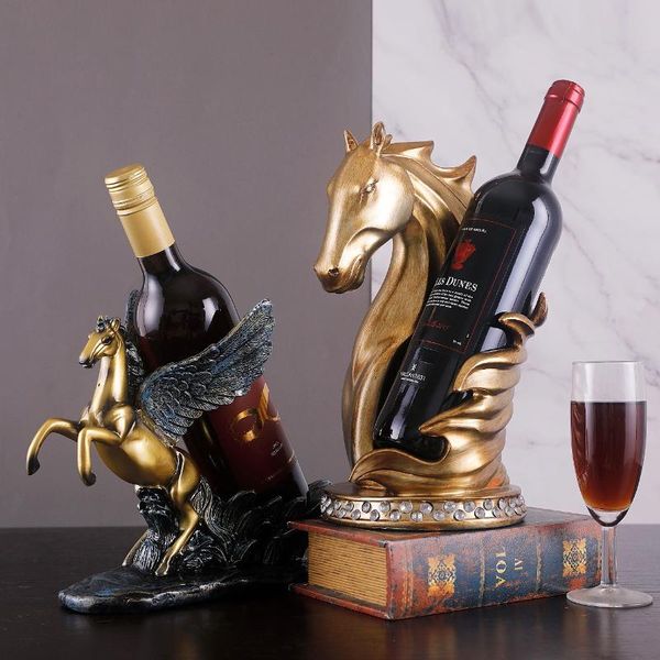 

decorative objects & figurines creative dance girl wine rack resin craft gift decoration living room dining cabinet home furnishings