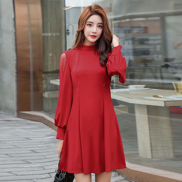 

maternity dresses 5803# nursing clothing loose gauze patchwork dress for pregnant women pregnancy, White