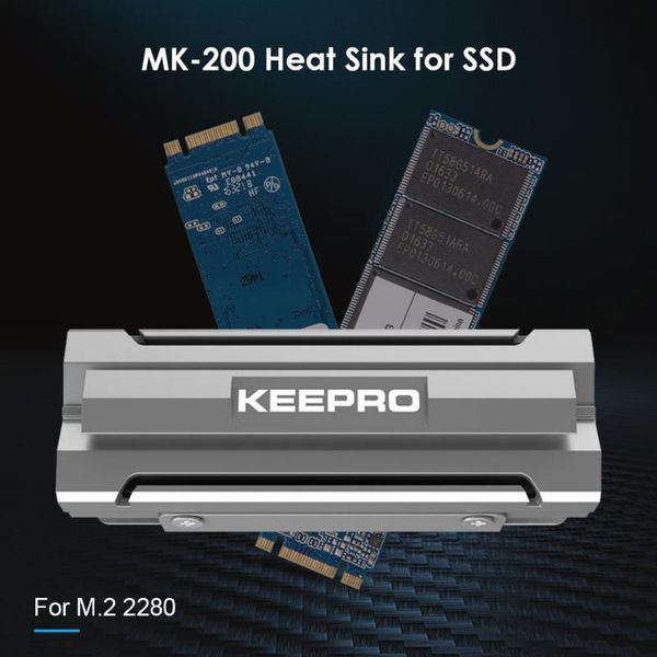 

cooling heat sink radiator nvme dissipation -200 m.2 2280 thermal pad for household computer safety parts fans & coolings