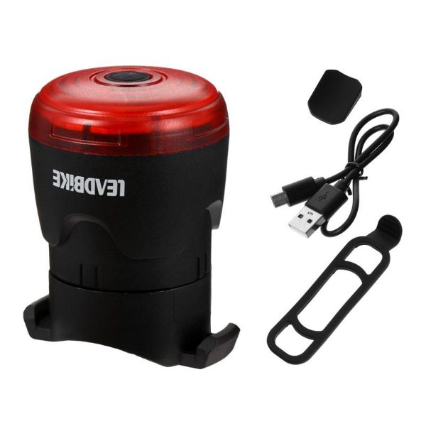 

bike lights 1pc practical riding tail light warning usb caution