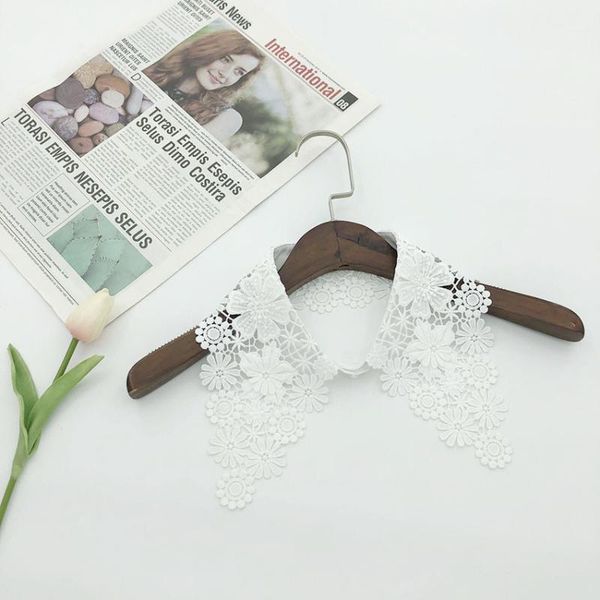 

bow ties korean women fake collar shirt necklace tie vintage detachable removable false accessories, Black;gray
