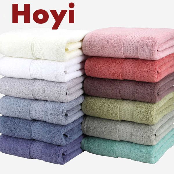 17 Farben japanische reine Baumwolle, super saugfähig, großes Badetuch, dicke weiche Badezimmertücher, bequeme Badetücher, 70 x 140 cm, 210611