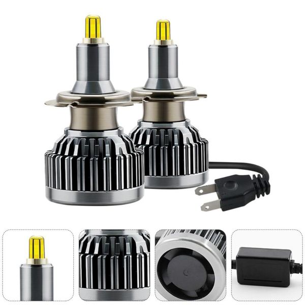 

working light 1 pair h7 led bulb headlight bulbs high car automobile
