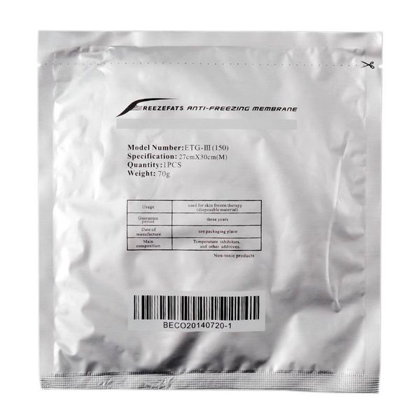 

cleaning antie membrane 34*42cm antiing mem-brane anti-ing pad for cryotherapy