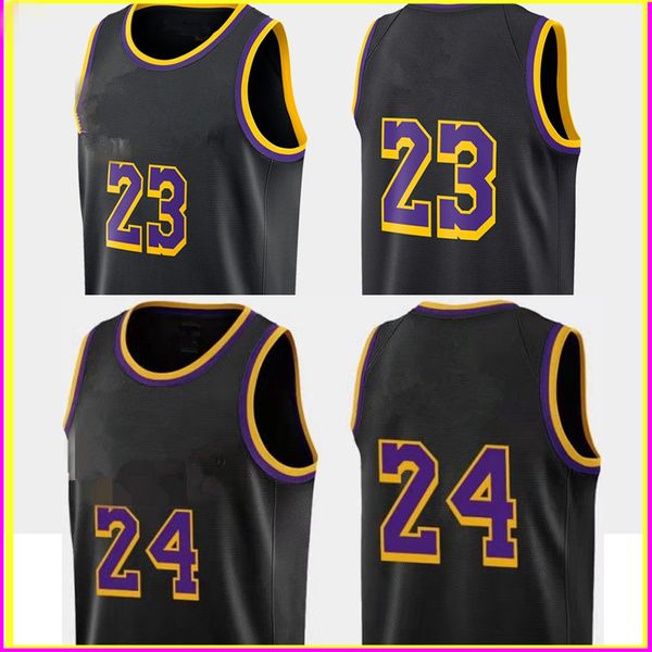 

los 2021 angeles 23 jersey 2 4 black, Black;red