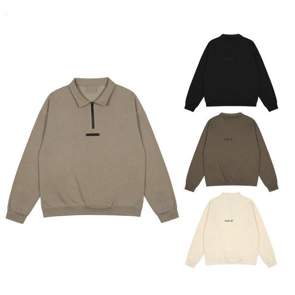 

men's hoodies & sweatshirts zip up hoodie fashion designer streetwear casual crewneck sweatshirt cotton men women letter printed, Black