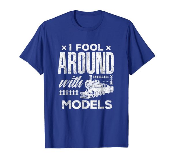 

Train Lover Shirt I Fool Around With Models Gift Tshirt, Mainly pictures