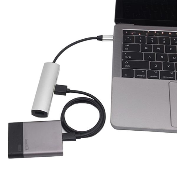 

type-c 3.1 hub splitter adapter usb-c to usb2.0 usb3.0 micro usb 3x + 1x hubs