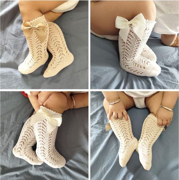 

socks 8047 children spaniard children's moving circle mesh butterfly knot plain medium stockings baby girl meias, Pink;yellow