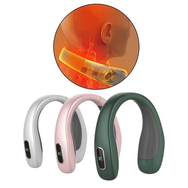 

electric fans portable usb charger hanging neck warmer heater 37c, 45c, 55c