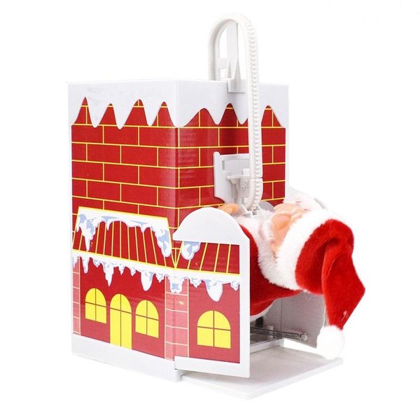 

christmas decorations k-star ornament present gifts lovely climbing chimney santa claus