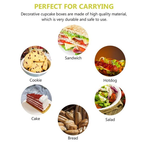 

gift wrap 50pcs transparent sandwich boxes disposable triangle mousse cake food container