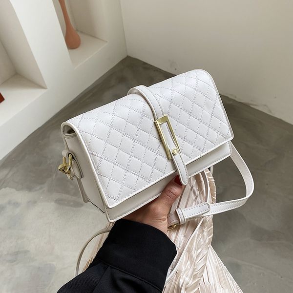 

embroidery small pu leather flap crossbody bags for women 2021 trend lady ed lingge shoulder handbags and purses a3t38