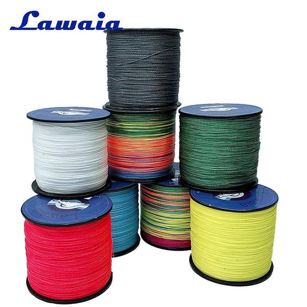 

lawaia fishing line 300m 4 strands uhmwpe braided multifilament dneema 10lb 20lb 50lb braid thread