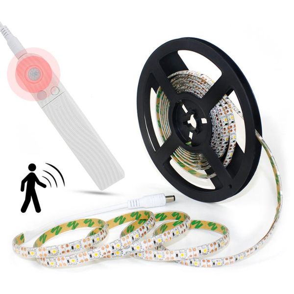 

strips 1m 2m 3m waterproof led strip light motion sensor battery & 5v usb ribbon diode tape tv backlight flexible stripe