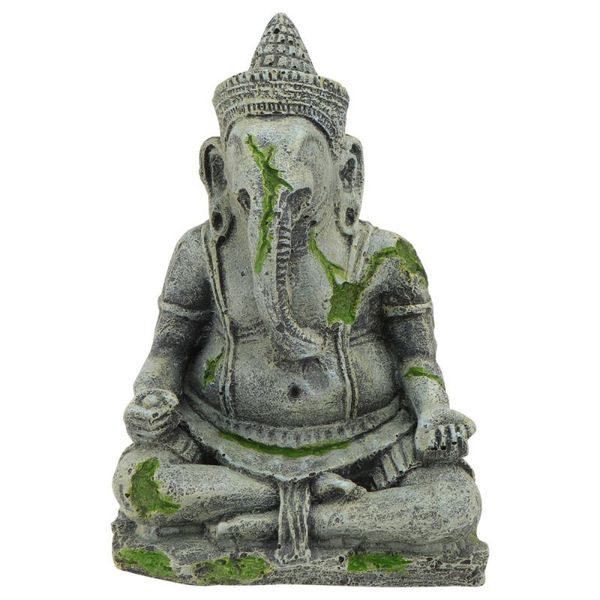 

1pc resin sitting figurine decor fish tank aquarium landscaping prop decorations
