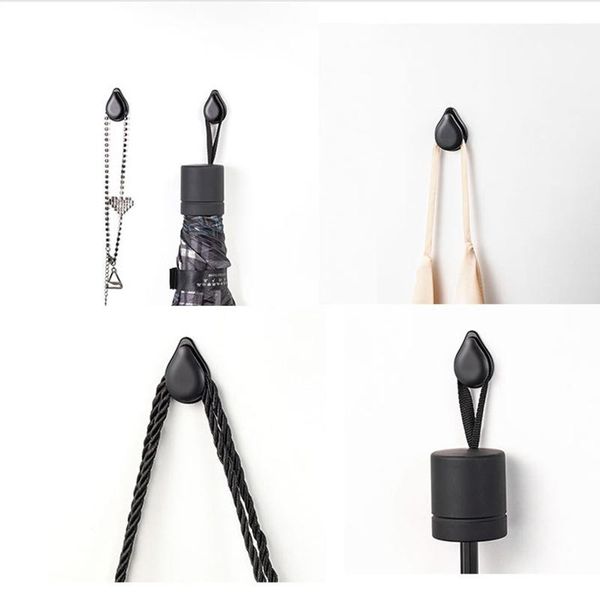 

creative car delicate beautiful hook without holes in the household clothing items hanging 2pcs hooks & rails