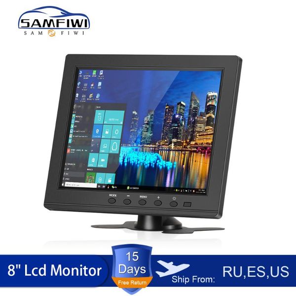

car video 8 inch hd lcd headrest monitor hdmi/vga/av/usb/sd tv&pc dvd player camera rear view parking rearview system