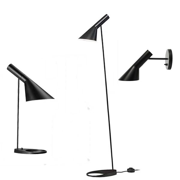 Modern minimalist siyah masa lambası oturma odası zemin ışık otel aydınlatma armatürleri