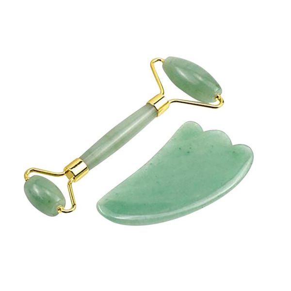 

professional hand tool sets roller massager for face gua sha stone beauty thin lift anti wrinkle facial skin care tools