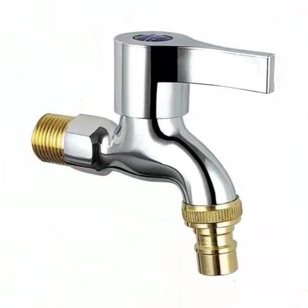 

bathroom sink faucets washing machine faucet stainless steel laundry bibcock balcony water tap copper mouth accessories tool h050