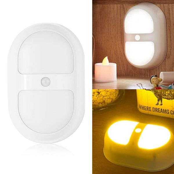 

bulbs motion detector light bulb auto on/off ir sensor led bedroom night lamp