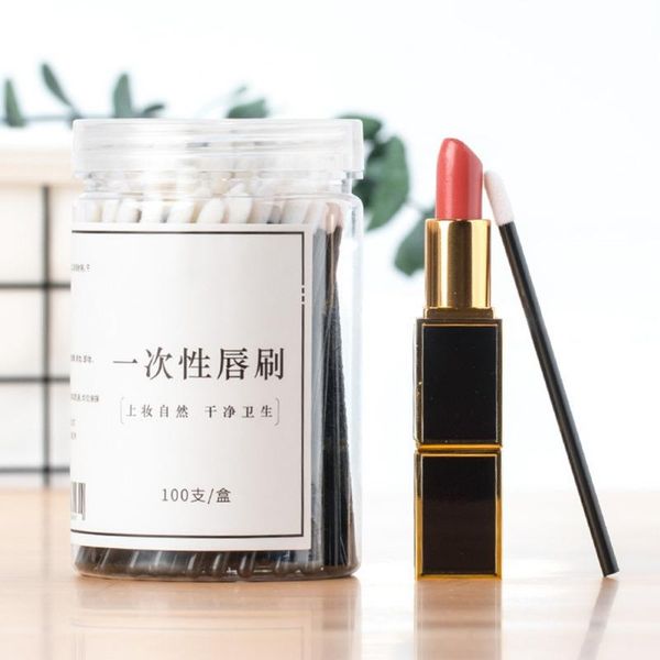 

makeup brushes 100pcs/kit disposable lip brush eyelash lashes extension tools