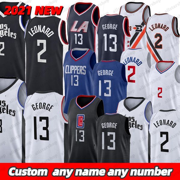 

men's 2020/21 swingman jersey city kawhi 2leonard paul 13 george stitched basketball jerseys 2021 2022 outdoor apparel size s-2xl, Black;red