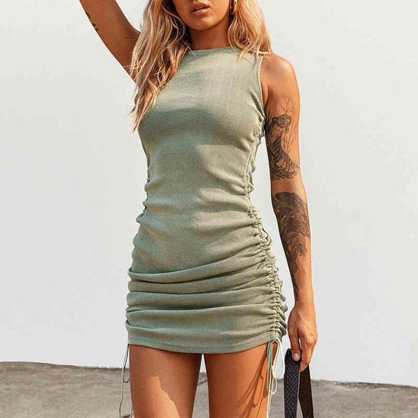 

hirigin ribbed mini dress women off shoulder party o neck train club knit club tank bodycon short women summer dresses, Black;gray