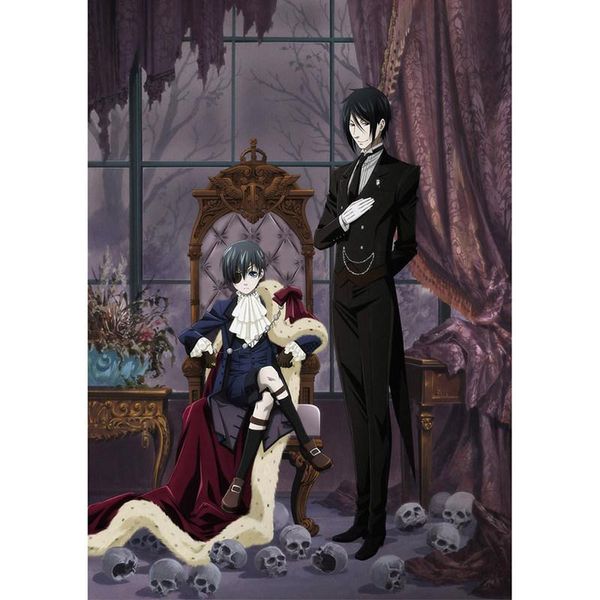 

paintings anime black butler coated paper poster wall sticker manga calendar 30*42cm