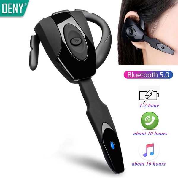 

headphones & earphones business bluetooth 5.0 wireless sports headset rechargeable driving car handsheadsets with microphone