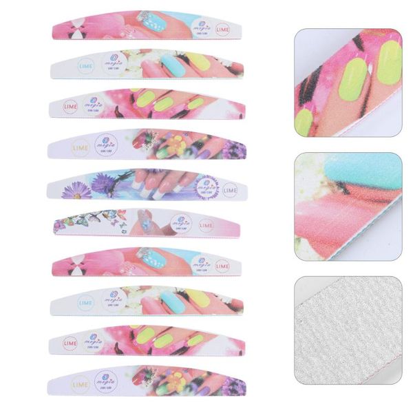 

nail files 10pcs salon repairing household polishing manicure tools