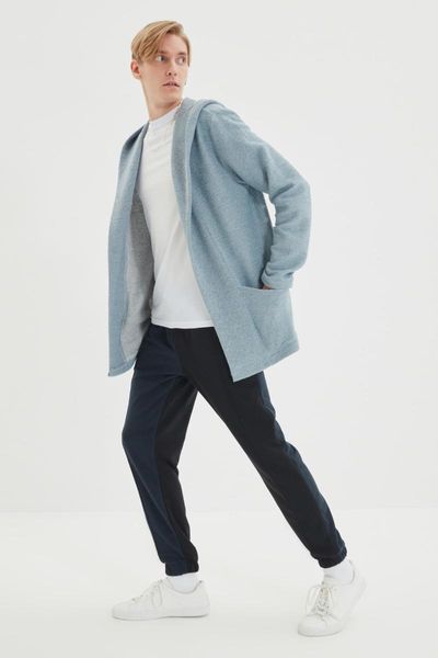 

men's sweaters trendyol male cardigan tmnaw22hi1342, White;black