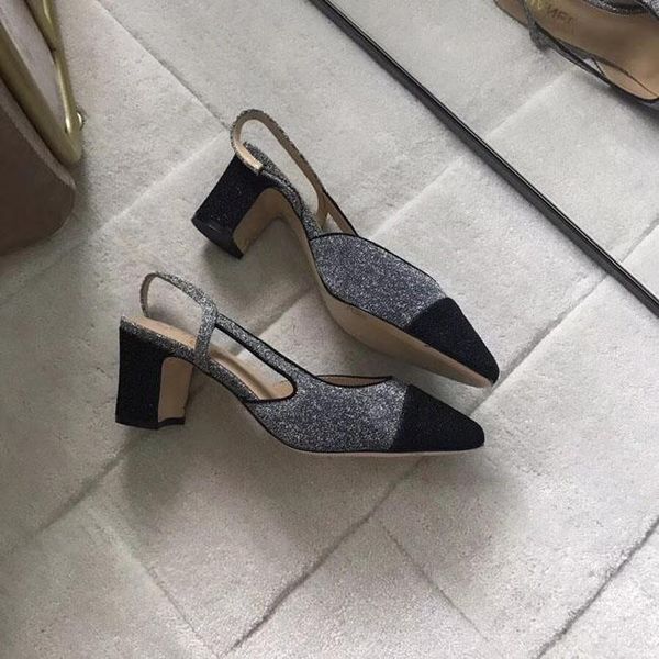 

summer women's thick heel casual shoes stitching leather platform sandals beige elegant short heel sandals, Black