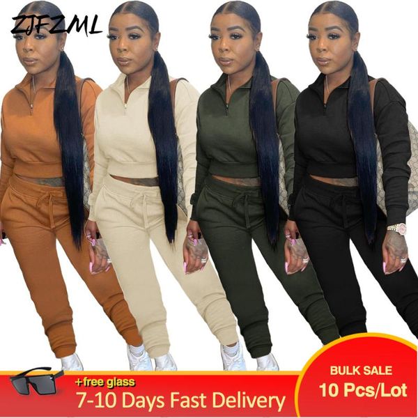 

women's two piece pants bulk items wholesale lots tracksuit 2 set full sleeve workout hoodie & sportswear trouser activewear sweatsuits, White