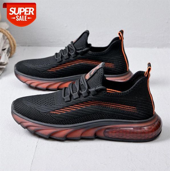 

flying knit men's sports shoes, shoes with front laces, low-casual #jz0x