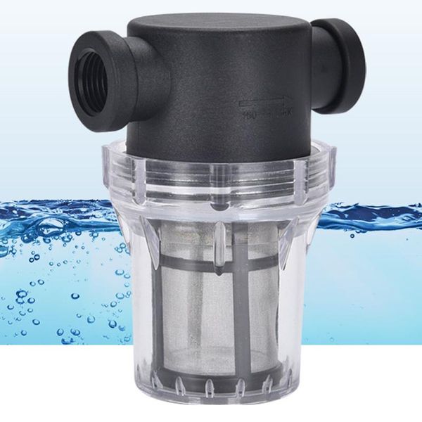 

watering equipments g1/2 g3/4 garden filter plastic transparent irrigation system impurity aquaculture household 40/80 mesh water pipe