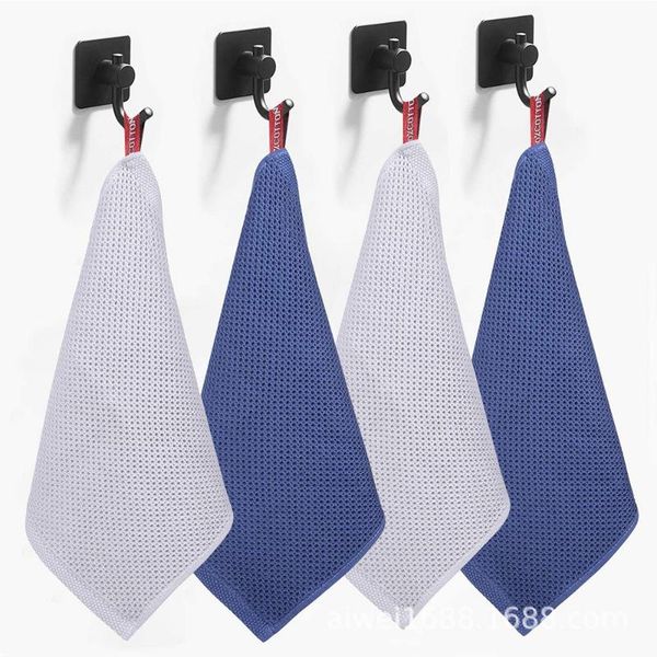 

towel cotton soild color kitchen 34x34 kerchief hand blue gary waffle clean duster cloth
