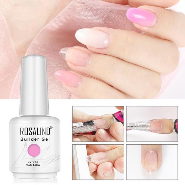 

nail polish rosalind 15ml extension fluid painting transparent nude color gel crystal