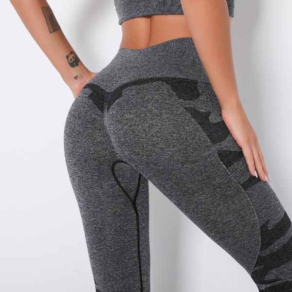 

women's leggings normov women leopard breathable workout fitness sport length pants high waist seamless push up printed legging, Black