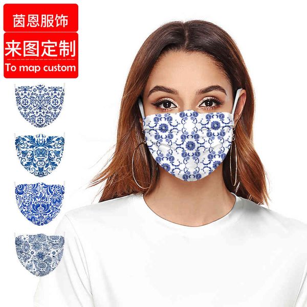 

high-quality s classic pattern new washable dust-proof children cotton mask