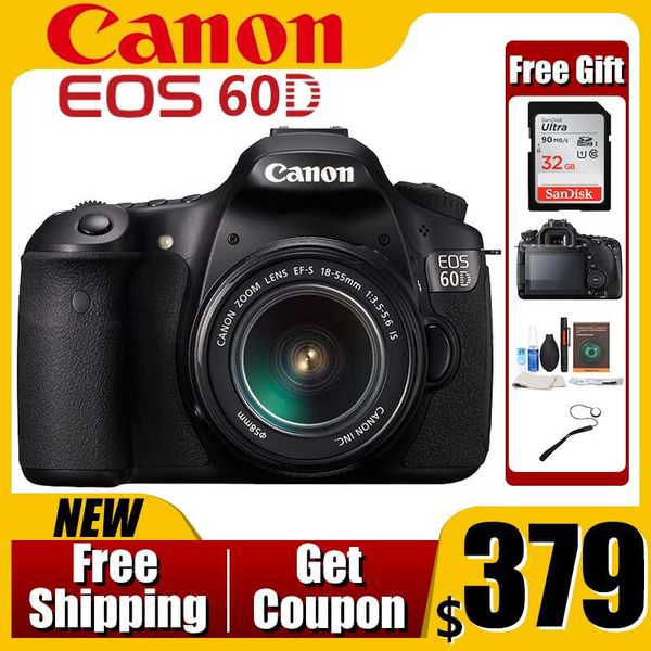 

digital cameras camera eos 60d dslr professional po with ef-s 18-55mm f4 is stm / 18-135mm f3.5 lens ()
